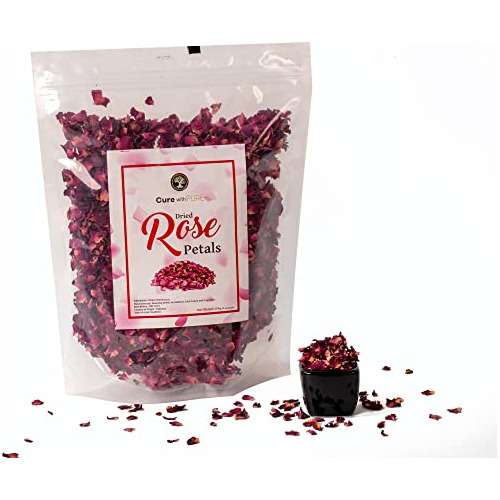 Dried Rose Petals Edible No Preservatives,4 Ounces In R...