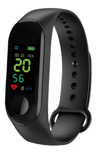 Relógio Smart Unissex Tuguir Digital M3 - Preto