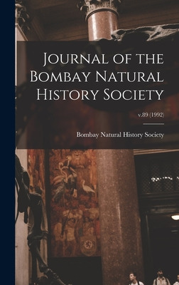 Libro Journal Of The Bombay Natural History Society; V.89...
