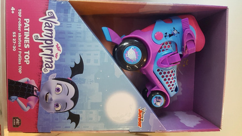 Patines Vampirina Extensibles Talle 31 A 34 También Soy Luna