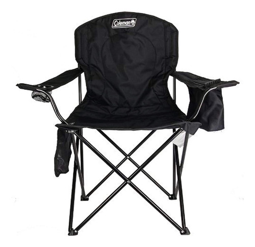 Coleman Portable Camping Chair With 4-can Cooler, Fully C...