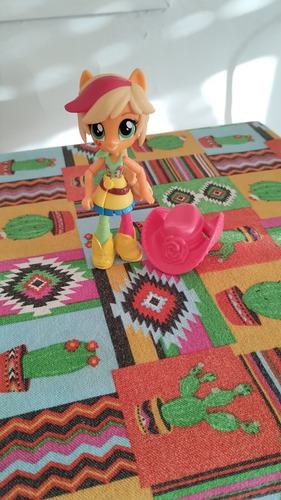 My Little Pony Original Hasbro Apple Jack Con Sombrero (Usado)