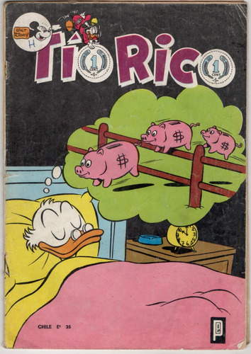 Comic Revista Tío Rico 169.