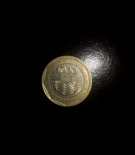 Moneda De Mil Pesos Con Tortuga Abajo 2014