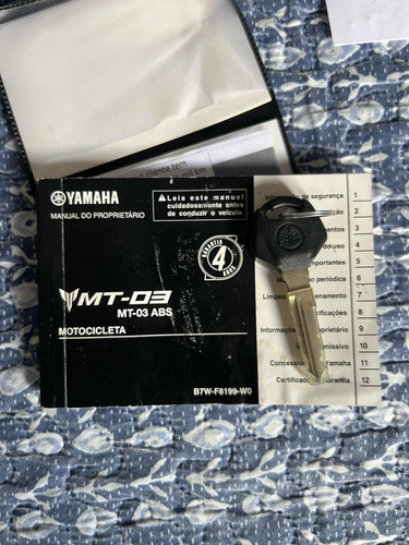 Yamaha Mt 03 2021 Azul