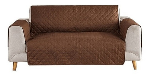 Funda Cobertor Cubre Sofa 3 Cuerpos Sillon Reversible Import