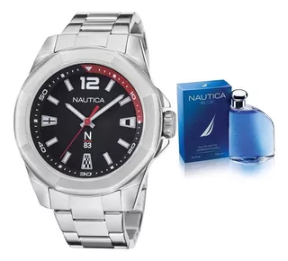 Reloj & Perfume Nautica Caballero Original Con Envío Gratis