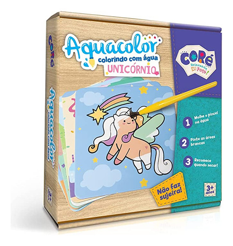 Aquacolor - Colorindo Com Agua - Unicornios - 2929 Toyster