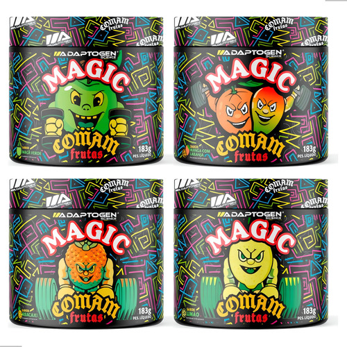 Magic Comam Pré Treino Pote 183g Adaptogen