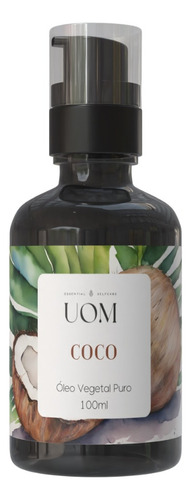 Óleo De Coco Fracionado 100ml Para Pele E Cabelo