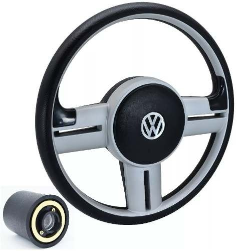 Imagem 6 de 7 de Volante Surf Prata Gol G3 2001 2002 2003 2004 2005 Com Cubo