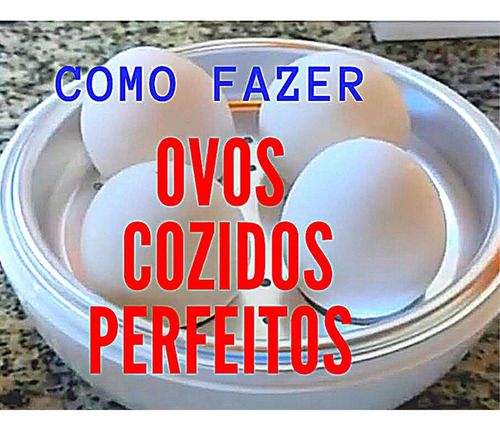 Imagem 4 de 6 de Recipiente Cozinhar Ate 04 Ovos Rapido Pratico Microondas