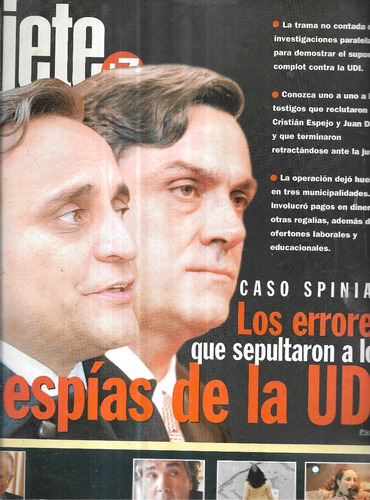 Revista Siete + 7 / 18 Junio 2004 / Caso Spiniak