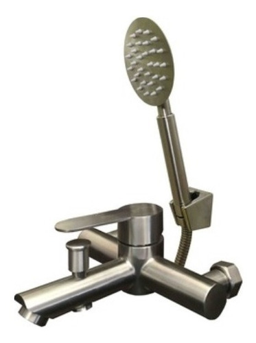 Monomando Ducha+tina Modern Inox Taumm -comercialoz