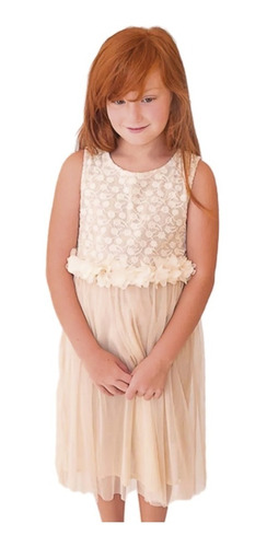 Vestido Nena Fiesta Flores Lovely Little Girl Witty Girls Ed