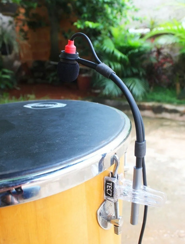 Microfone Congas Timbal Percussão Condensador Tec7 Lpx Hd