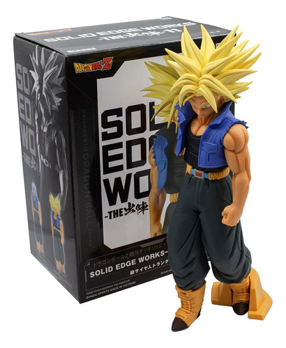 Figura Dragon Ball Z Solid Edge Works Trunks Super Saiyan