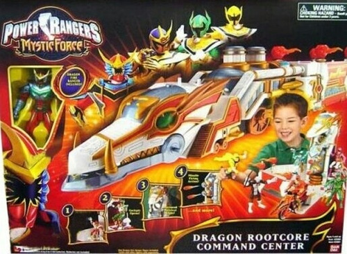 Power Rangers Dragon Rootcore Center Marca Bandai Leer Aviso