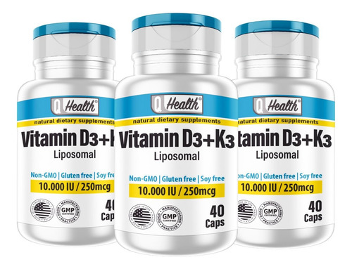 Vitamina D3 40 Caps X 3 Unds - Unidad a $1680