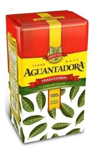 Yerba Mate Aguantadora Tradicional X 1kg