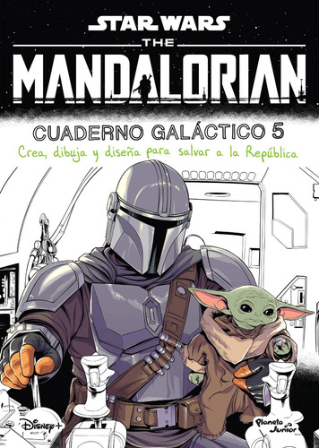 Star Wars The Mandalorian - Cuaderno Galactico 5, de Disney. Editorial Planeta, tapa blanda en español, 2021