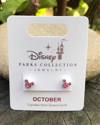 Aritos Mickey Con Piedra Swarovski Orig Disneyparks October