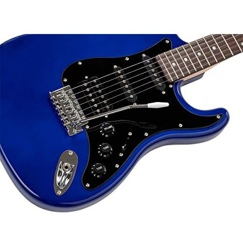 Guitarra Eléctrica De Serie Indo De 6 Cuerdas Cuerpo D...