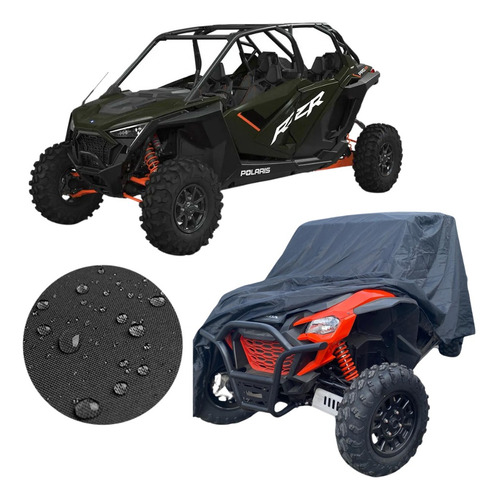 Funda Cubierta Rzr Polaris 4 Plazas Rzr 4 Plazas