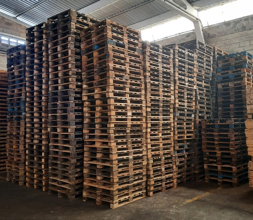 Paletas Usadas Oferta De Carga Madera 1,20 X 1,00 Mts. Tacos (Usado)