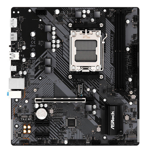 Placa Madre Asrock A620m-hdv Amd Am5 Ddr5 90-mxbll0-a0uayz