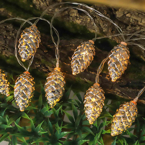 Colgante De Árbol Con Diseño De Escena Navideña Con Cadena L