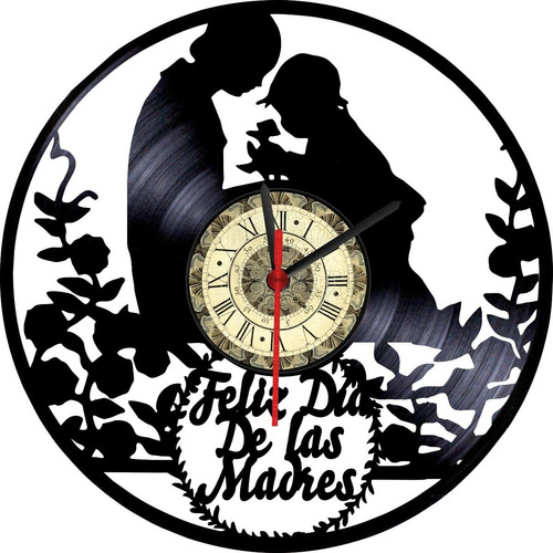 Reloj Decorativo Para  Madres/ Vinyl Clock Mothers