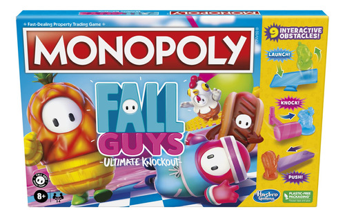 Monopoly Fall Guys Ultimate Knockout Edition Juego De Mesa .