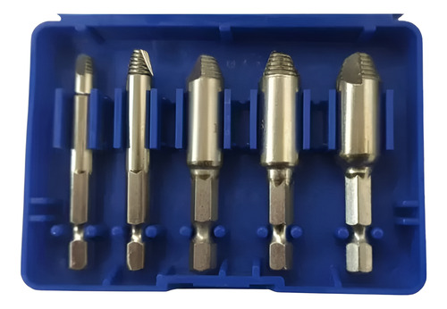 Set Juego Extractor De Tornillos Cortados Machos 10 Piezas