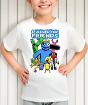 Comprar Camiseta Azul Babão Rainbow Friends Game Jogo Roblox Blue