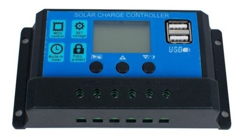 Cargador Solar Regulable Regulador Panel Solar Batería Regul