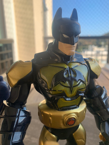 Combo 4 Bonecos Dc Batman E Superman - Luz E Som Em Dois (Usado)