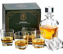 Comprar Juego De Decantador De Whisky Con Vasos Regal Trunk & Co,...
