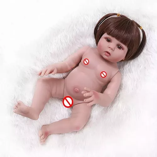 Bebe Reborn Boneca Silicone Corpo Inteiro