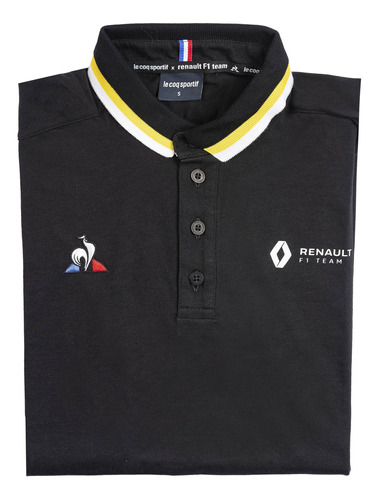 Merchandising Polo Fan H Negra F1 S 7711944079 Renault