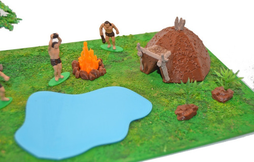 Maqueta Escolar Hombre Primitivo 1