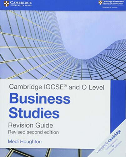 Libro Cambridge Igcse ® And O Level Business Studies Sec De