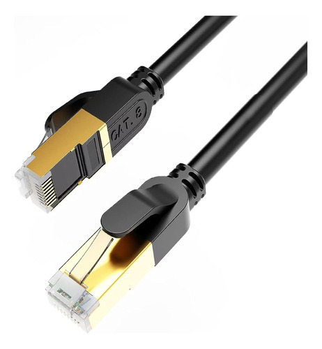 Cable Ethernet Cat8 40gbps, 2000mhz 57 Metros