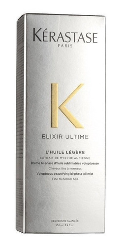 Imagem 3 de 3 de Kerastase Elixir Ultime L'huile Legere Óleo Bifásico - 100ml