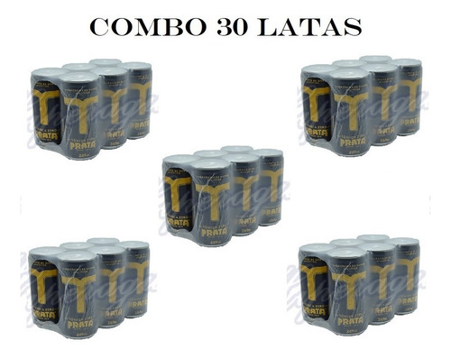 Combo 30 Latas 269ml Tonica Zero Mixer Prata