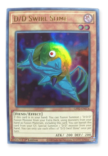 Yugi-oh! D/d Swirl Slime Gfp2-en074 Ultra