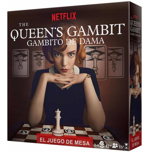 Juego De Mesa Gambito De Dama Netflix Asmodee Febo