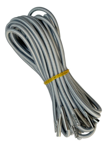 4x Cable De Cable Elástico Cable De Reemplazo De Silla Gris