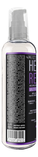 Leave In Capilar Acondicionador Sin Enjuague Tratamiento Cabello Maltratado Dañado 120 ml Hermoso Remedio ®