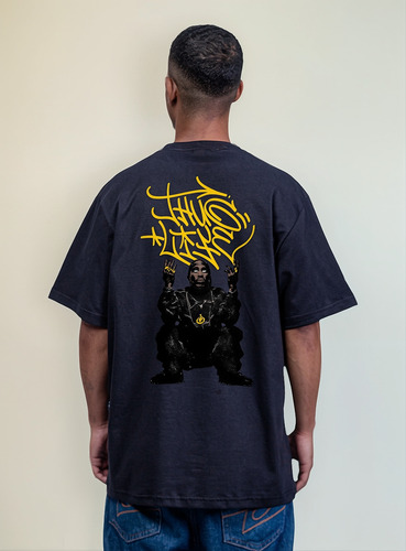 Camiseta Chronic Tupac Original Cruz Thug Nine